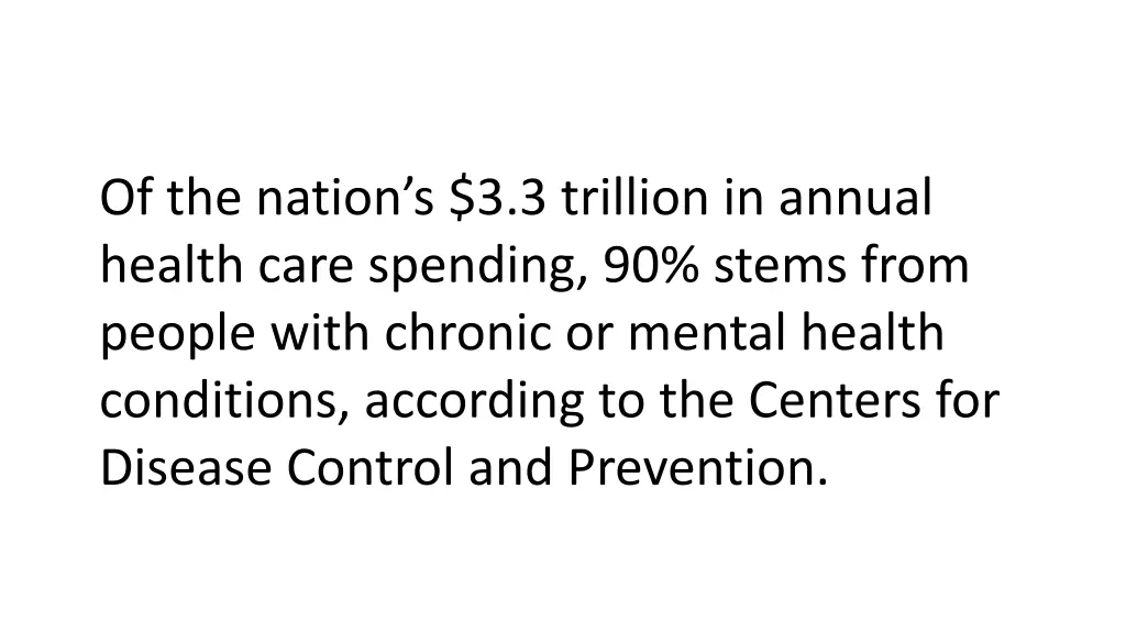 of the nation s 3 3 trillion in annual health