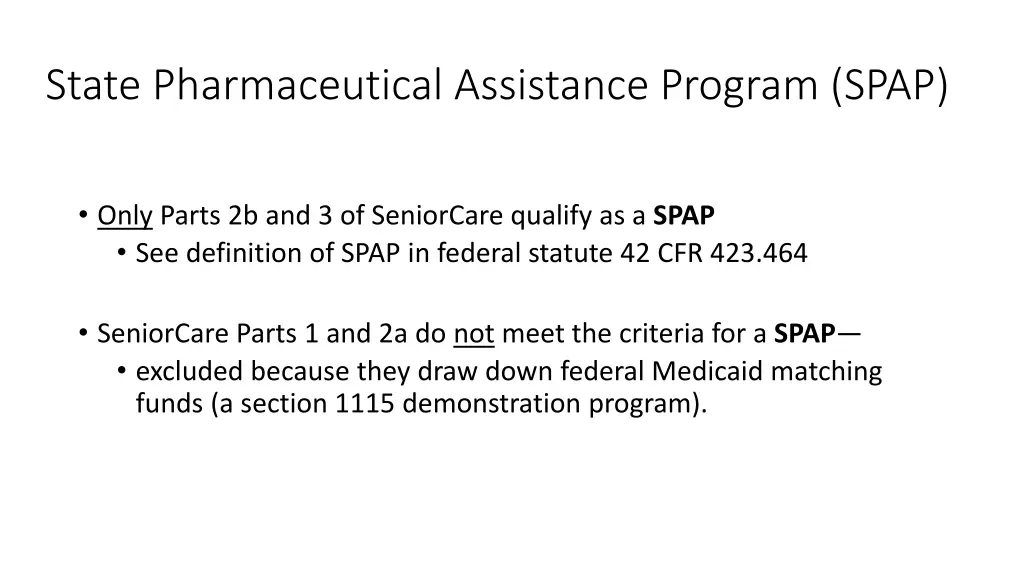 state pharmaceutical assistance program spap