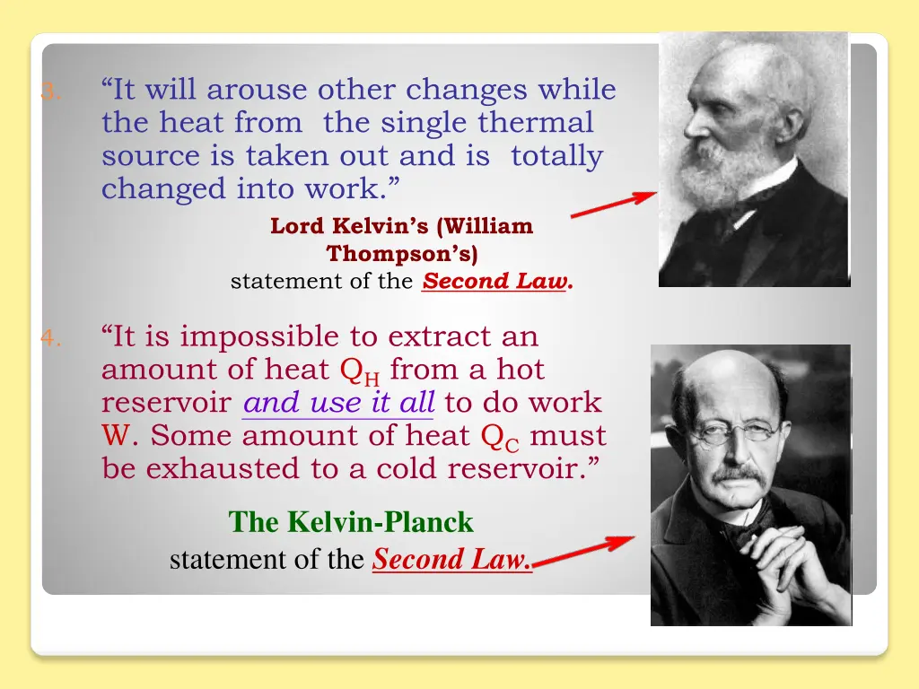 it will arouse other changes while the heat from