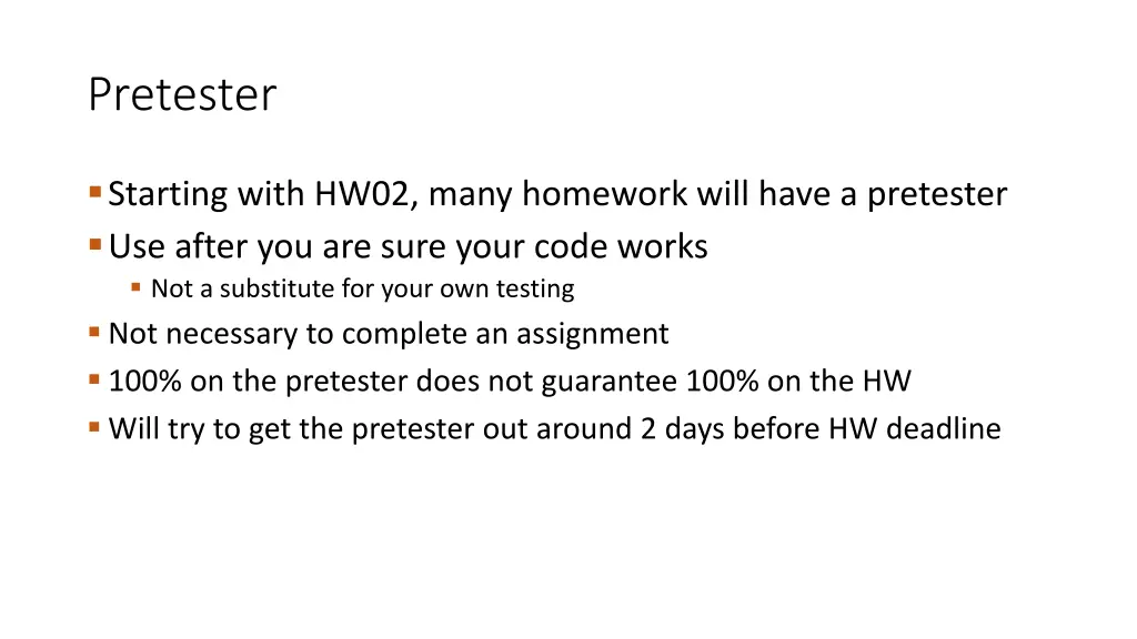 pretester