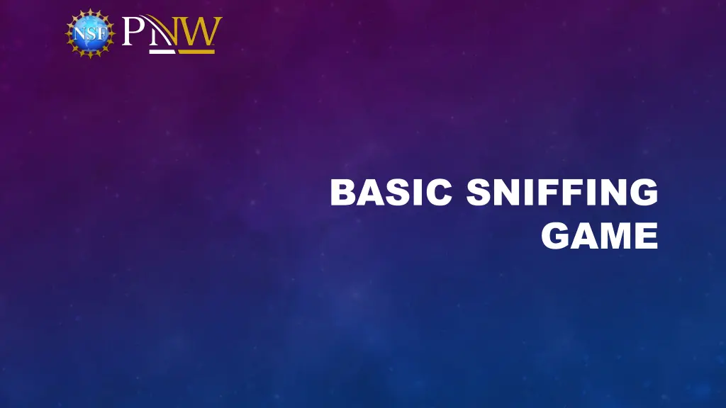 basic sniffing