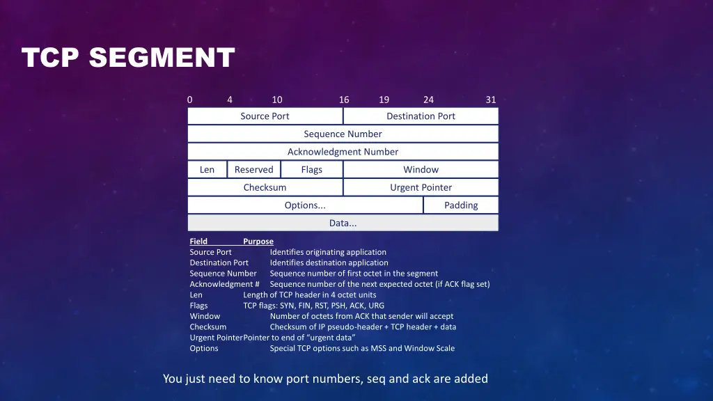 tcp segment