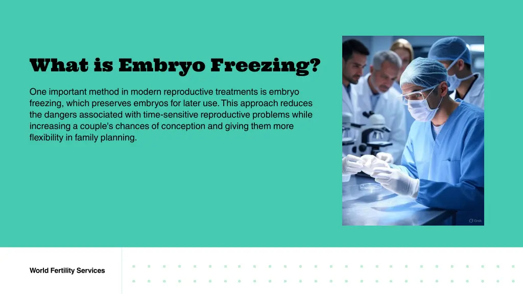 what is embryo freezing