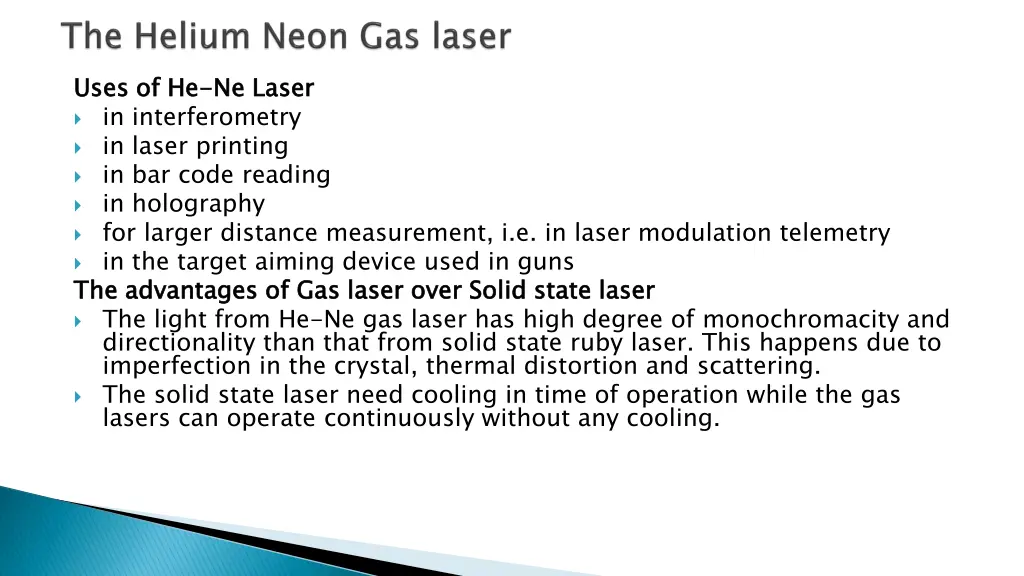 uses of he in interferometry in laser printing