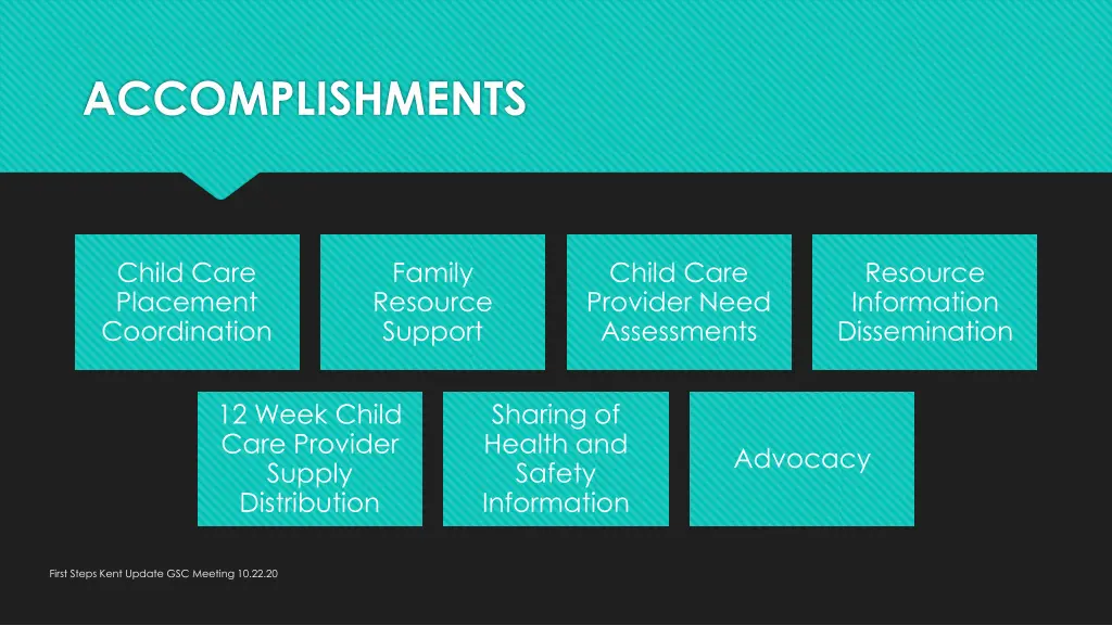 accomplishments