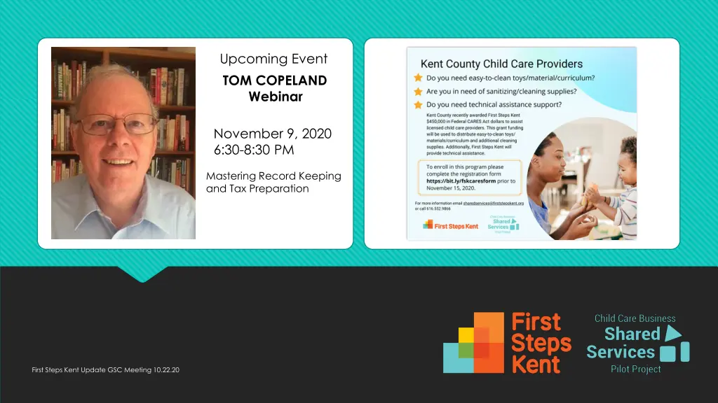 upcoming event tom copeland webinar