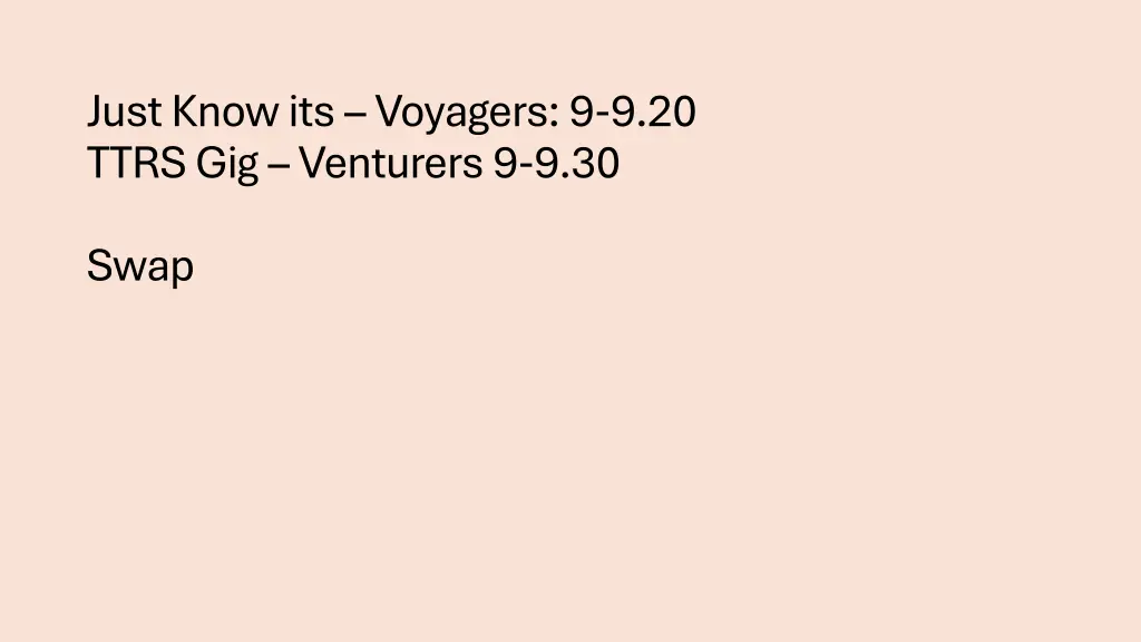 just know its voyagers 9 9 20 ttrs gig venturers