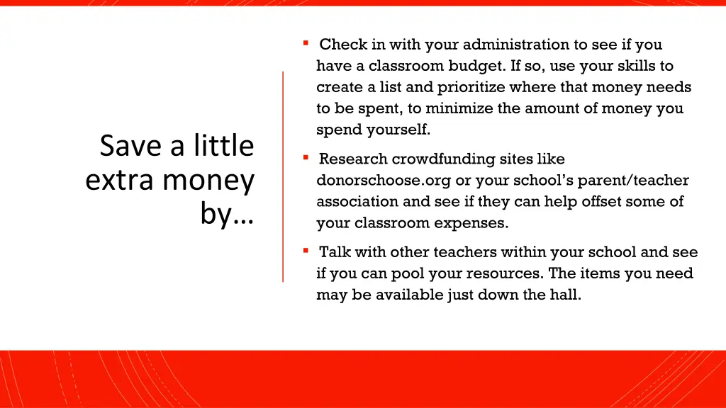 check in with your administration