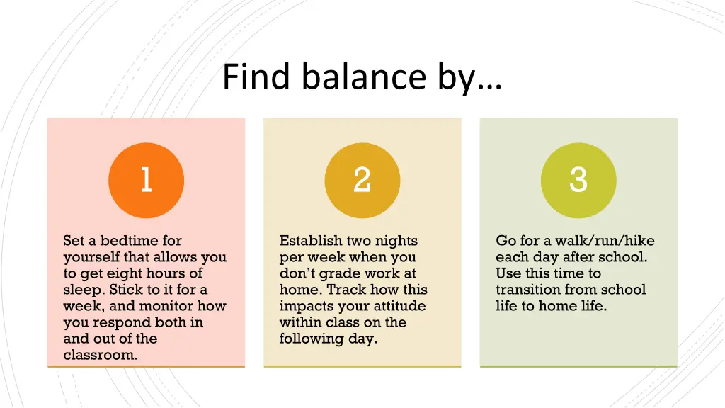find balance by