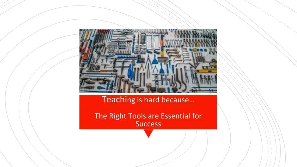 teachi ng is hard because