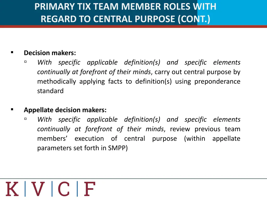 primary tix team member roles with regard 1