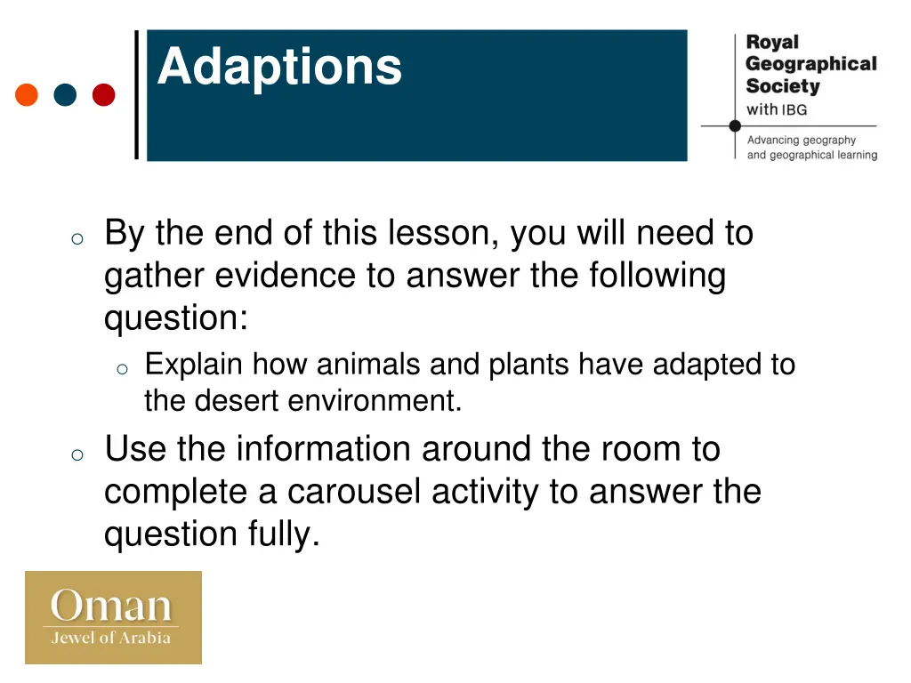 adaptions