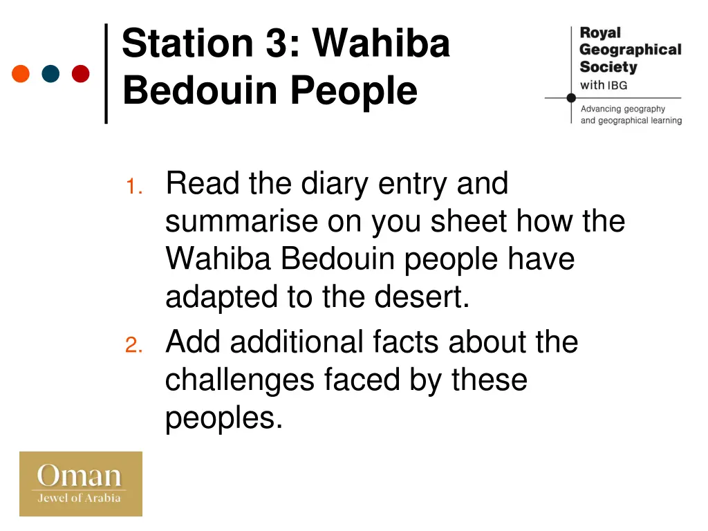 station 3 wahiba bedouin people