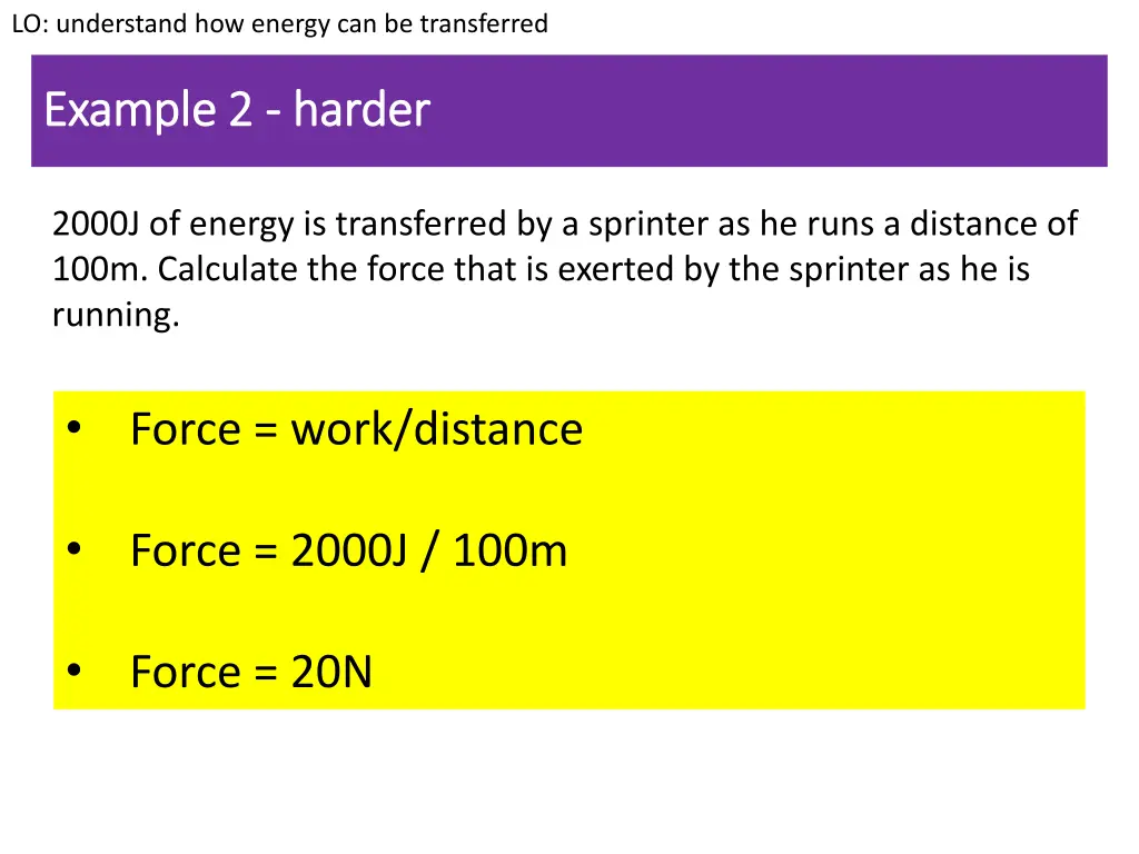 lo understand how energy can be transferred 3