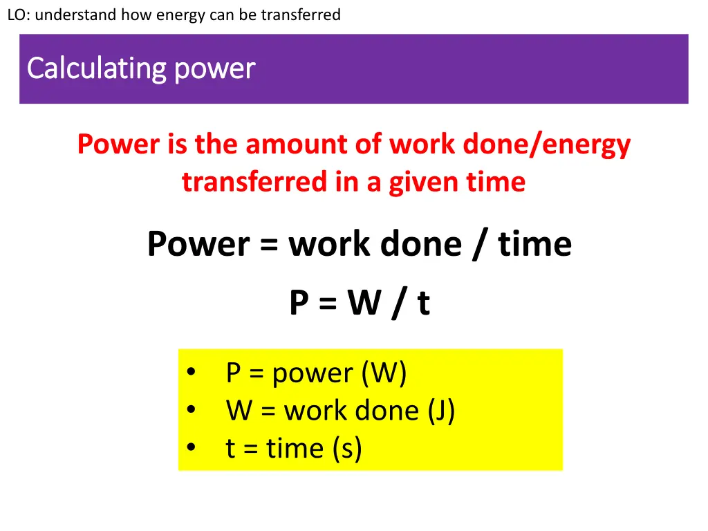 lo understand how energy can be transferred 4