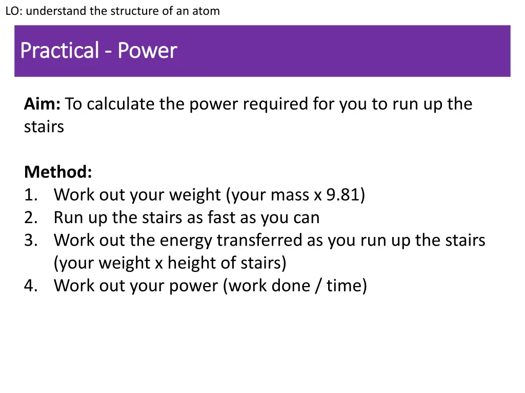 lo understand the structure of an atom