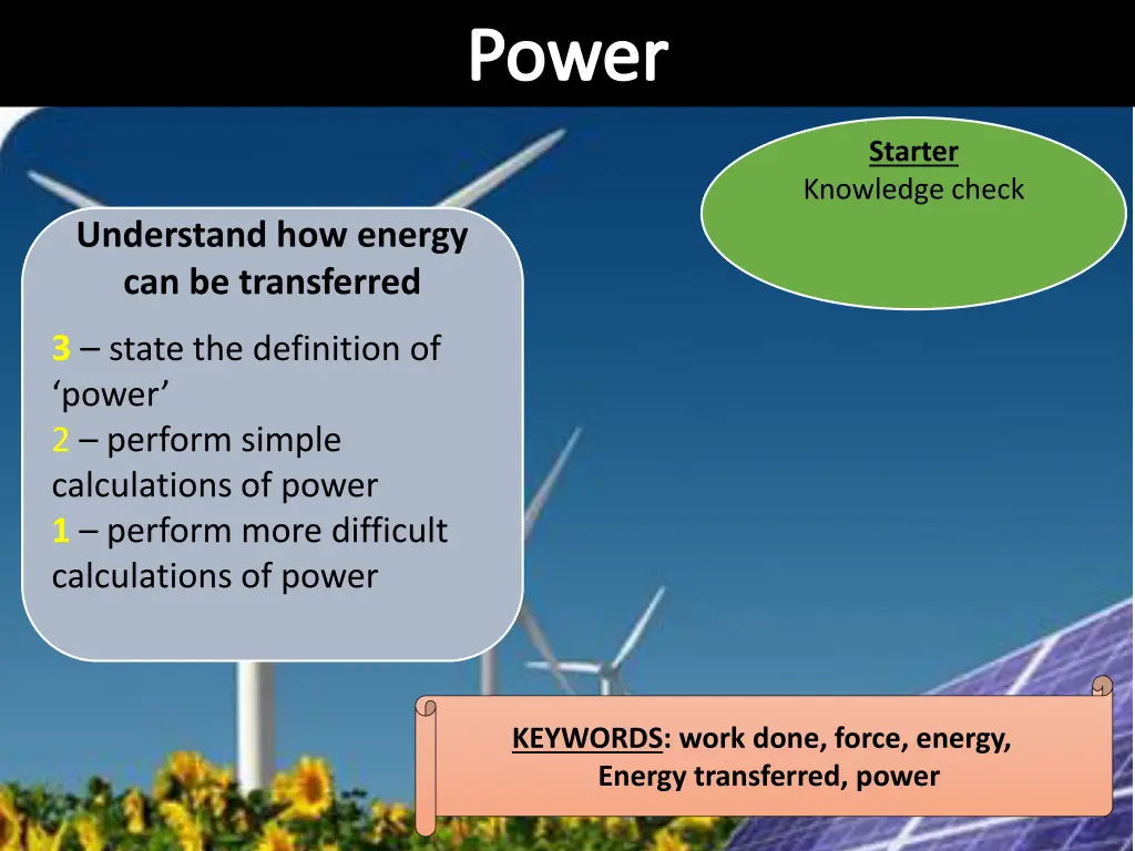 power