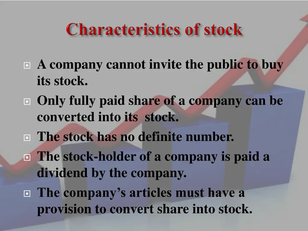 a company cannot invite the public