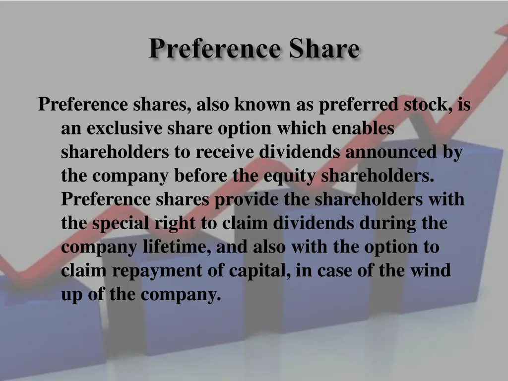 preference shares also known as preferred stock