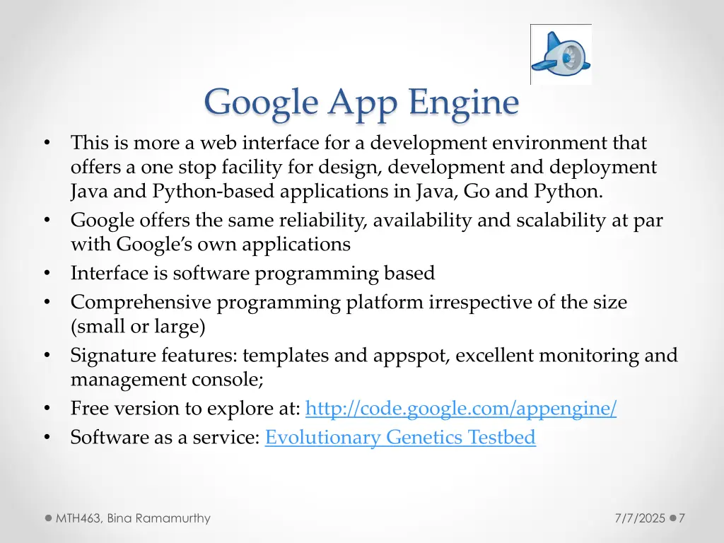 google app engine