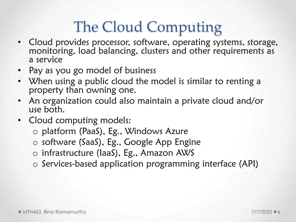 the cloud computing cloud provides processor