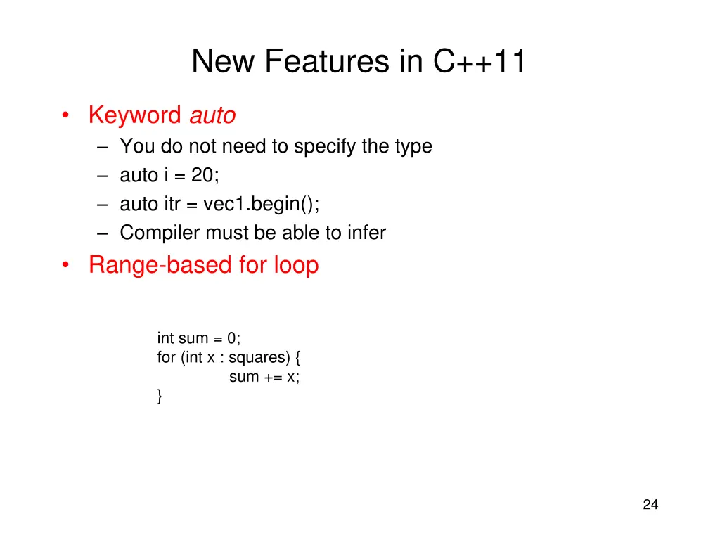 new features in c 11 1