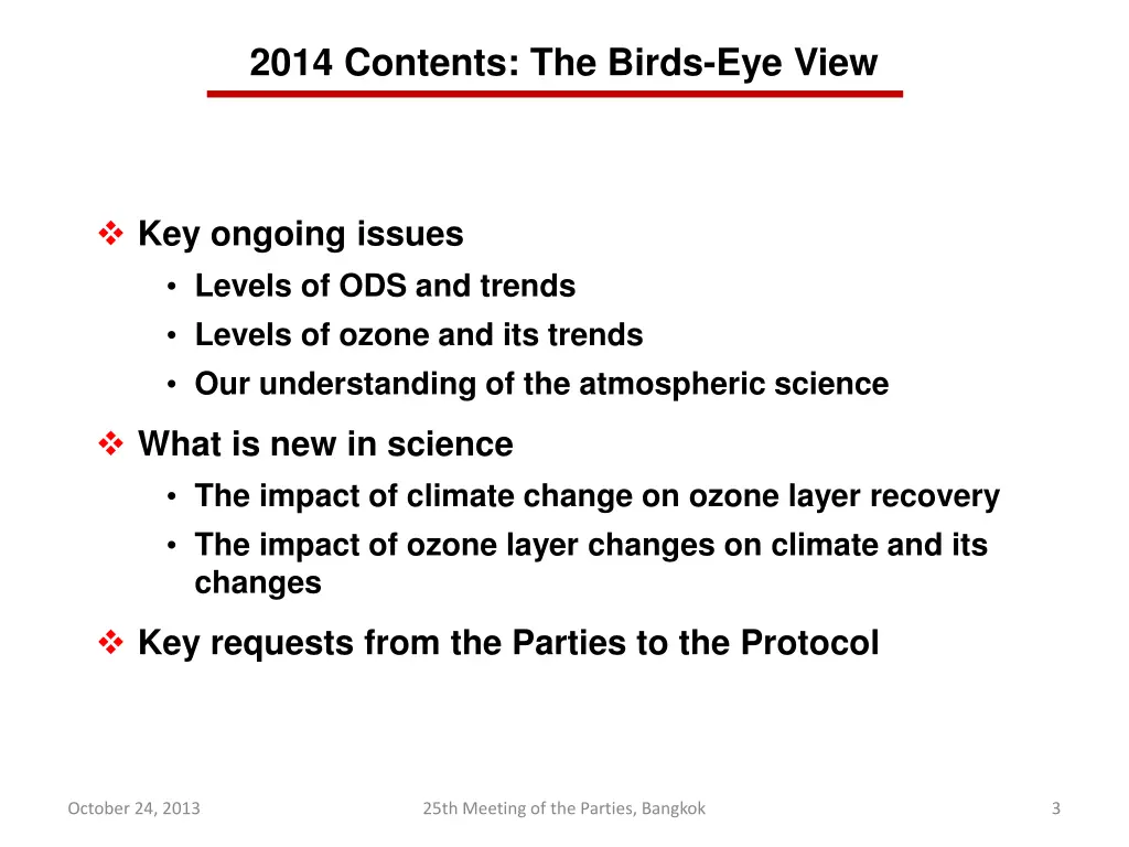 2014 contents the birds eye view