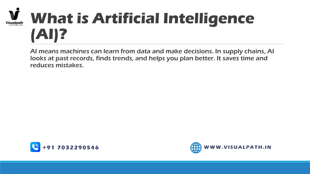 what is artificial intelligence ai