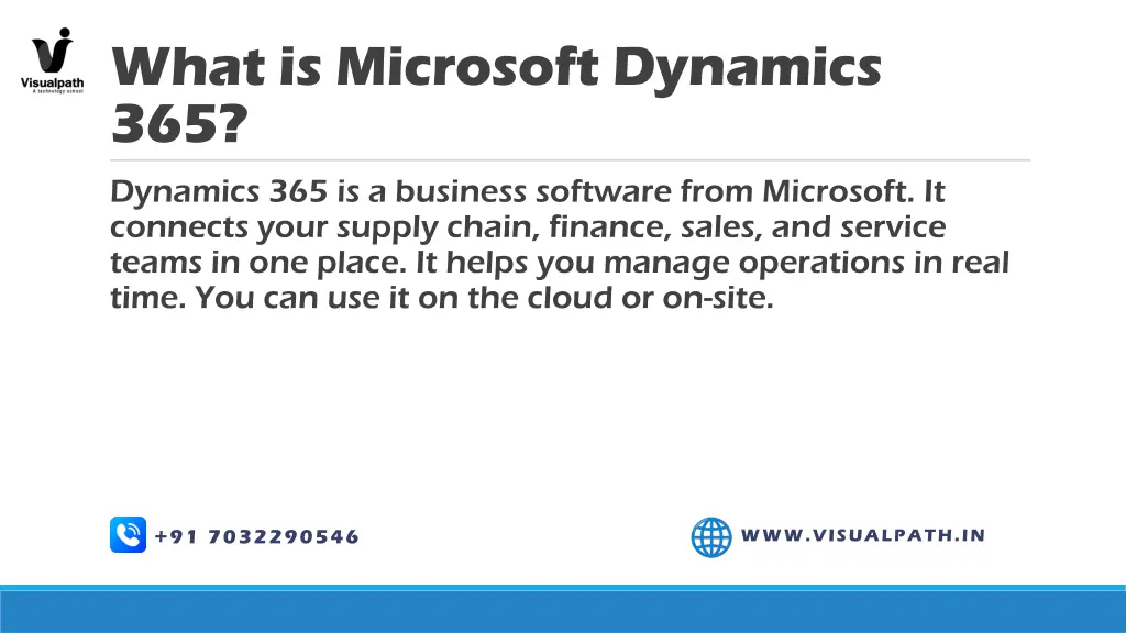 what is microsoft dynamics 365 dynamics