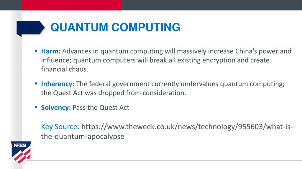 quantum computing