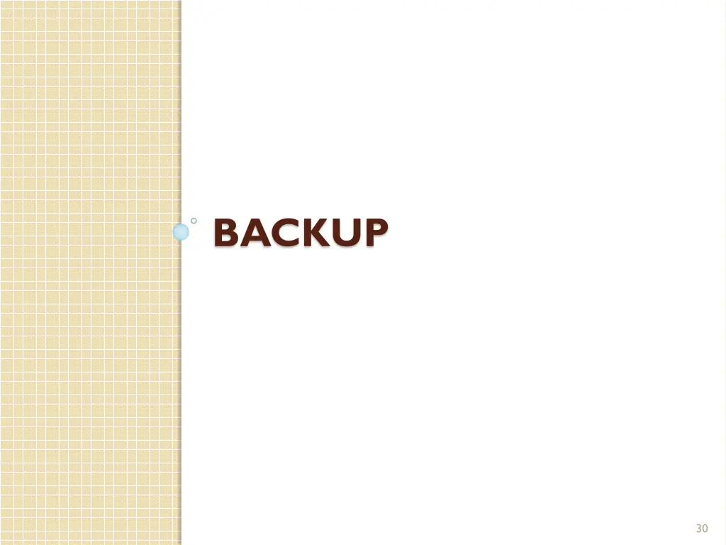 backup
