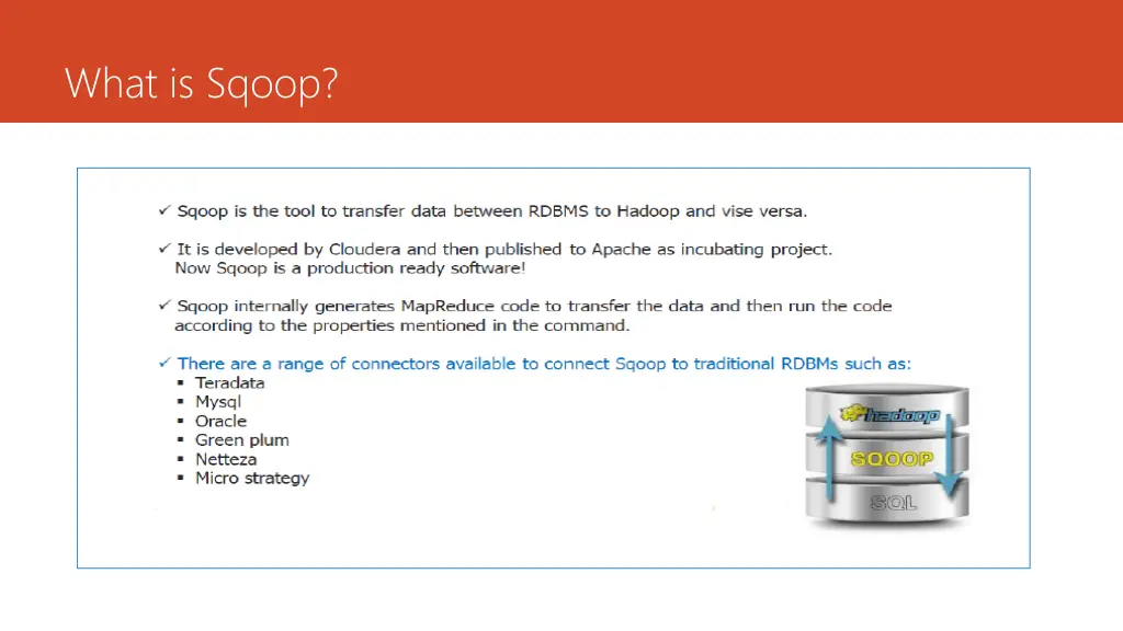 what is sqoop