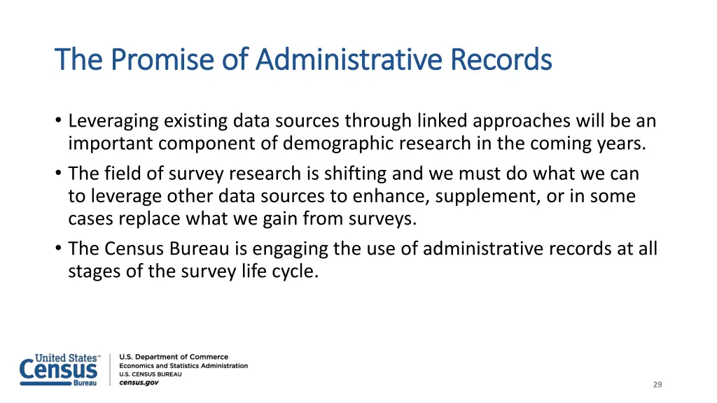 the promise of administrative records the promise