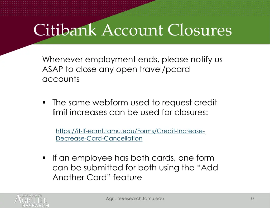 citibank account closures