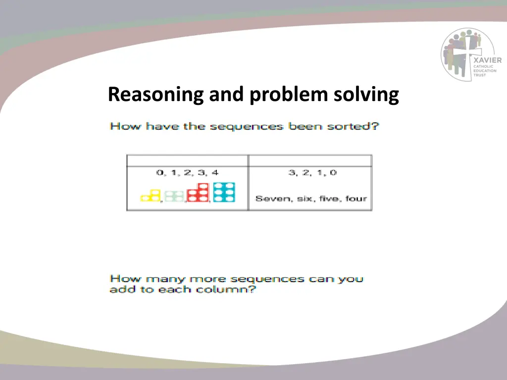 reasoning and problem solving 6