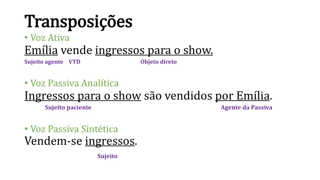 transposi es transposi es voz ativa em lia vende