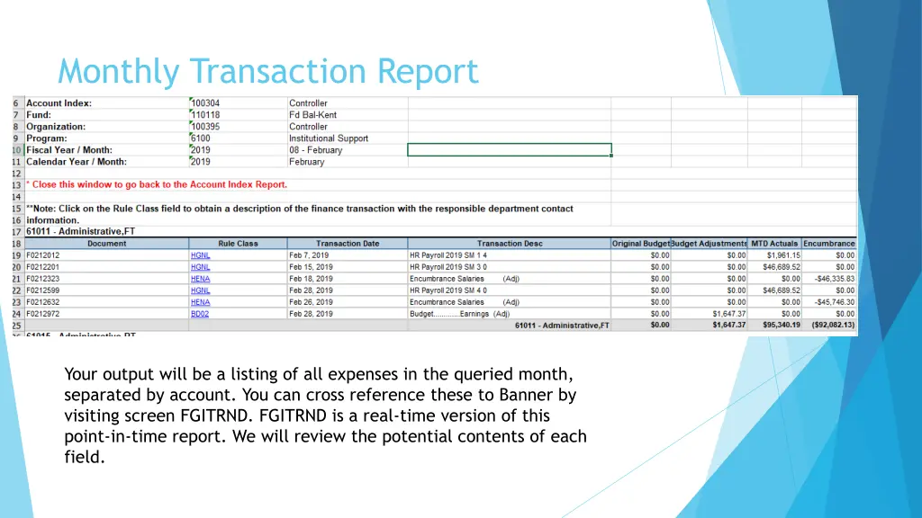 monthly transaction report 3