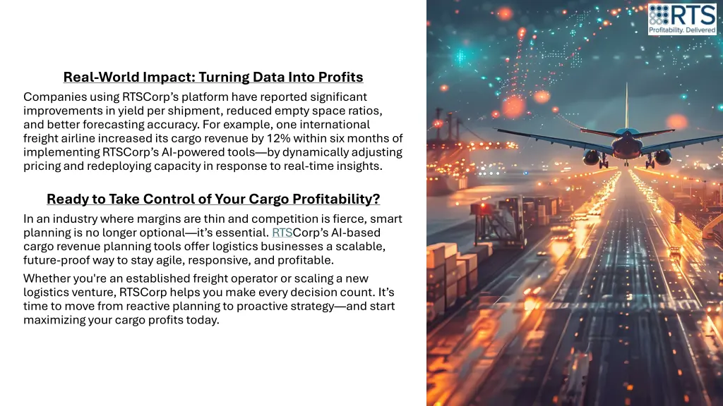 real world impact turning data into profits