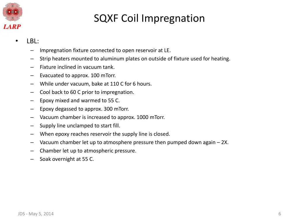 sqxf coil impregnation 4