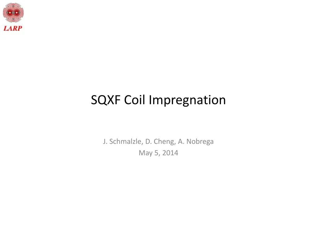 sqxf coil impregnation