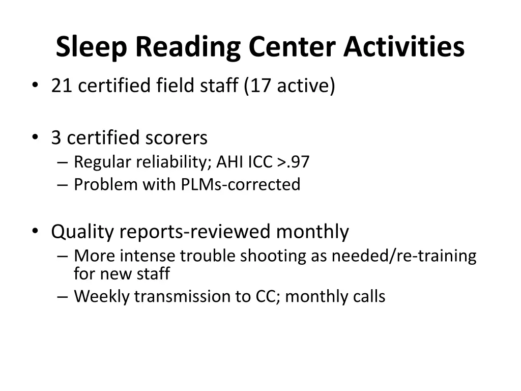 sleep reading center activities 21 certified