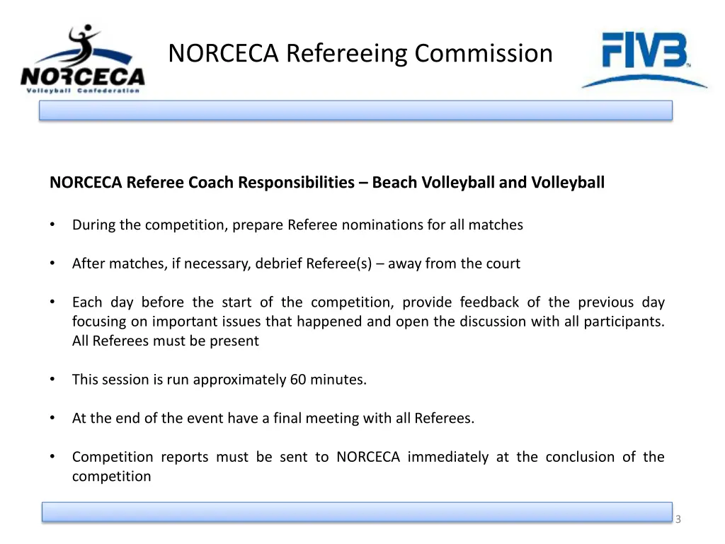 norceca refereeing commission 2