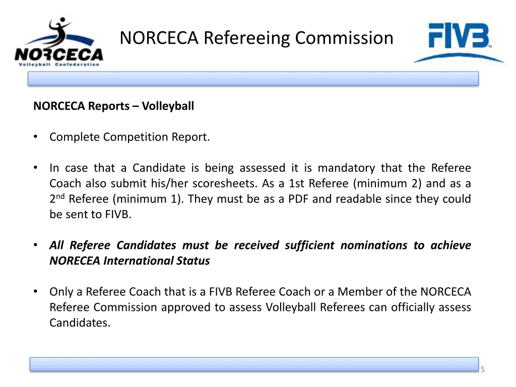 norceca refereeing commission 4