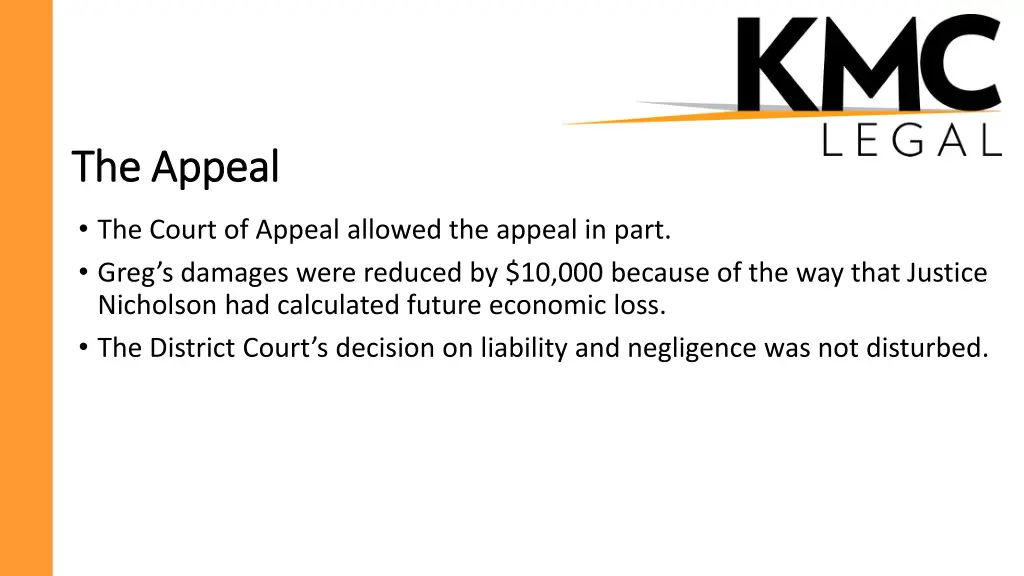 the appeal the appeal