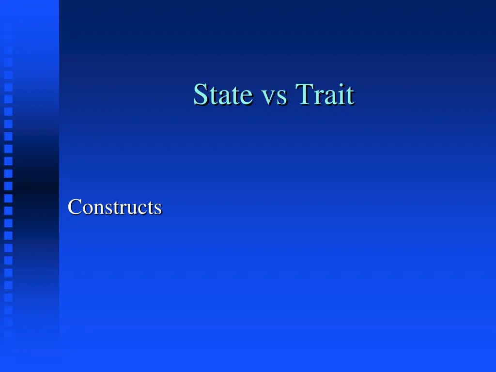 state vs trait