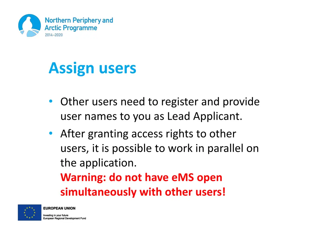 assign users 1