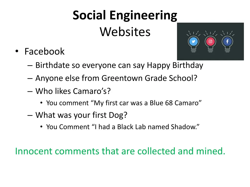 social engineering websites