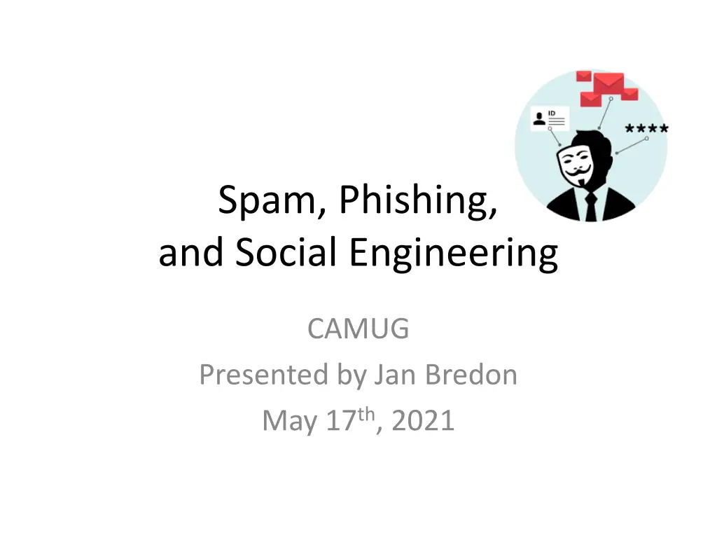 spam phishing and social engineering