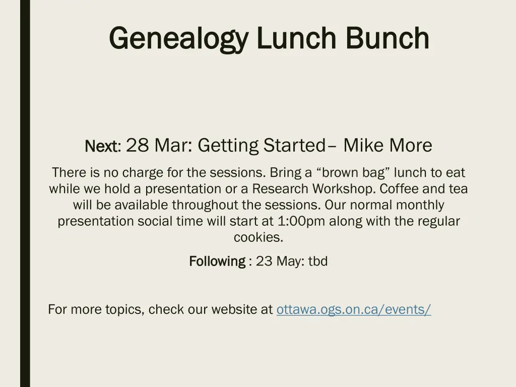 genealogy lunch bunch genealogy lunch bunch