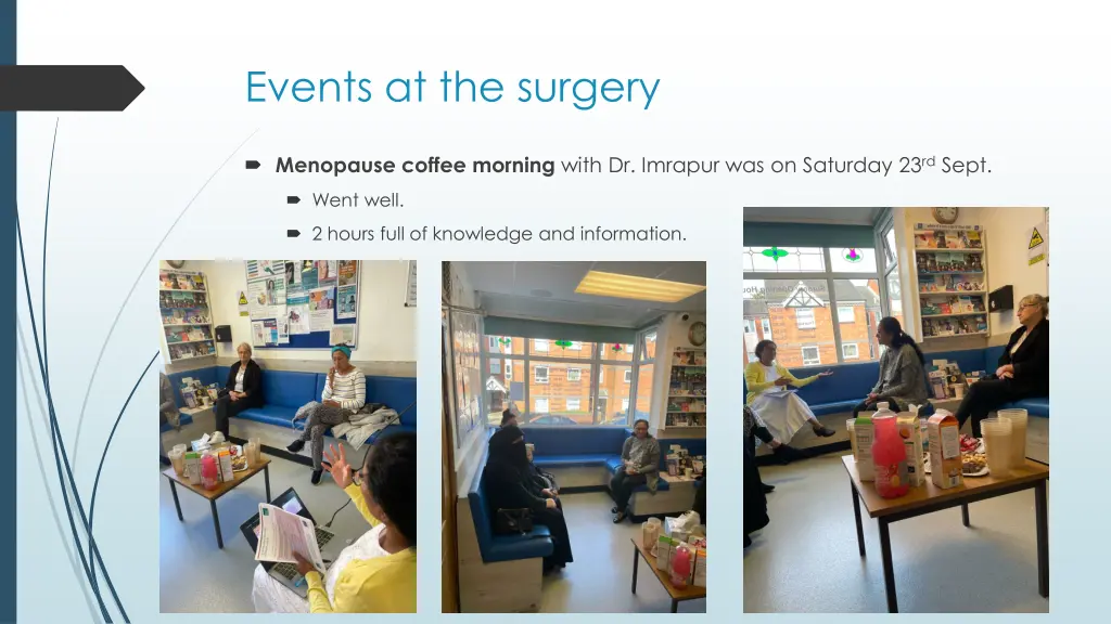 events at the surgery 1